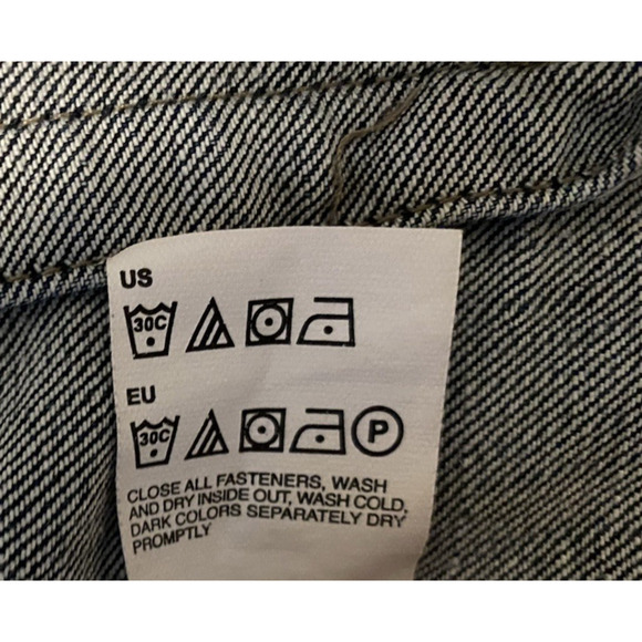 Tommy Hilfiger Jean Jacket Womens Large Western Cowgirl Festival Denim Jacket - Picture 11 of 16